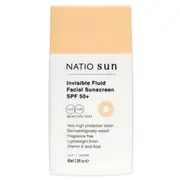 Natio Sun Invisible Fluid Facial Sunscreen SPF50+ 60ml