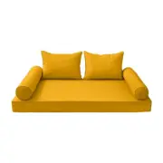 *COVER ONLY*-Style 4 Daybed Mattress Bolster Pillow Covers Same Pipe Twin-AD108