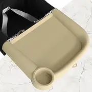 Upgraded Silicone Baby Dining Tray Compatible with Inglesina Fast Table Chair & Hook-On High Chairs, BPA-Free and Dishwasher Safe, Non-Slip Removable Baby Feeding Tray. (Brown)