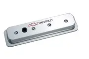 Proform Die Cast Valve Covers Centre Hold-Down Chrome Small Block Chev 1987-Late