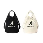 KANGOL ALICE CANVAS BUCKET BAG 3738 2WAY手提肩背帆布水桶包 2018SS