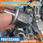 20x 7/16" Chrome Old Style Mag Wheel Nuts Washers For Holden HR HK HG HQ HZ WB