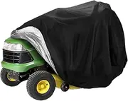 Riding Mower Cover | Waterproof Lawn Tractor Cover | UV Resistant Dustproof Protector With Storage Bag for Machinery, Yard, Garden