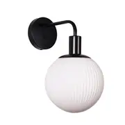 Legarda Opal Glass Round Ball Wall Light