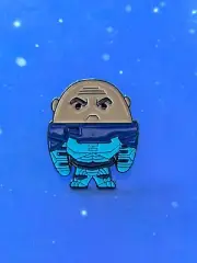 Doctor Who Sontaran Chibi Metal Enamel Pin Badge