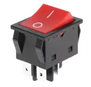 Rocker Switch Double Pole Single Throw DPST 30A 250VAC Four-pin High Current New