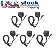 5x KMC-45 Speaker Mic with Earpiece Jack For NX240 TK340 NX320 TK270 Radios