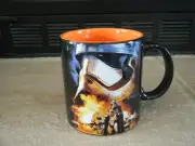 STAR WARS THE FORCE AWAKENS CAPTAIN PHASMA & STORMTROOPERS 20 OZ COFFEE MUG HTF!