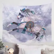 The Cloud Dancer Magical Native American Horse Tapestry