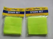 2 Atlas Mikes Spawn Net 3x3 squares 55037 Chartreuse