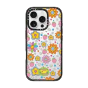 iPhone 16 Pro Impact Case Flower Power