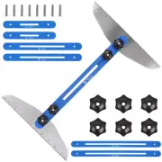 Stair Tread Template Scribe Tool Cutting Measuring Shelf Gauge-.-