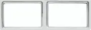 OER Right Hand Chrome Die-Cast Tail Lamp Bezel For 1975-1979 Chevy II Nova (for: Chevrolet)