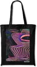 Cosmostarart Canvas Tote Bag with Bottom Gusset for Women - Reusable Grocery Large 13.8x15.7x3.5 Inch Shopping & Travel Tote