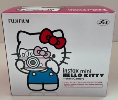 FUJIFILM Hello Kitty Fuji Instant Camera Kit Cheki Instax Mini Series Pink