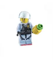LEGO Rooky Partnur Police w Pineapple Minifigure Mini Figure NEW Sealed