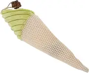 FUTUREORYY Catnip Plush Ice Cream Cone for Kittens Soft Interactive Chew Pillow for Teeth Grinding Engaging Cat with Calming Easy to Plaything