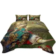 Alice and the Bosch Birds Coverlet