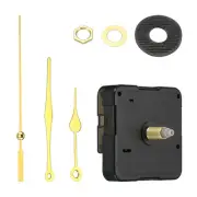 Clock Mechanism Replacement, Quartz Clock Mechanism DIY Wall Clock, 18008, Gold