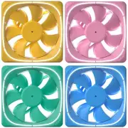 Vetroo DF-120 White LED Lighting 120mm Case Fan PC Computer Silence Cooling Fan