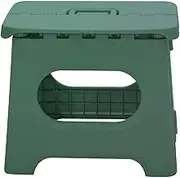 CIYODO 1Pc Portable Foldable Stool Small Green Folding Taboret for Home Office and Bathroom Use Compact Design for Easy Storage and Versatile Seating Options