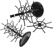 EXAOMBLE Keychain Hanger Necklace Display Rack Rotating Ring Holder Jewelry Stand Jewelry Keychain Holder