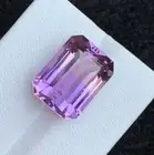 Natural Faceted Ametrine Gemstone Loose Shape Emerald Cut 14.45 cts