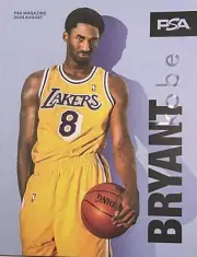 PSA MAGAZINE AUGUST 2024 KOBE BRYANT LA LAKERS - BRAND NEW MAGAZINE SEALED