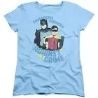 Batman Classic TV Series "Courageous Warriors" Women's T-Shirt