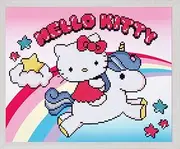 Vervaco Einhorn Diamond Painting Kit: Hello Kitty with Unicorn, 39 x 47cm, Multi