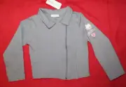 New girls Naartjie Kids gray jacket Size 24/36 months