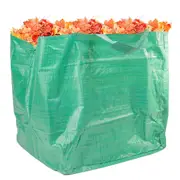 Garden Bag 70x70x77cm PRO Leaf Waste Rubbish Plant Grass Sack Reusable Carry Med
