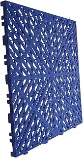 VINTORKY Interlocking Drainage Mats for Garage and Car Wash Non-Slip Plastic Floor Tiles for Patio Balcony and Outdoor Use Easy Assembly Design Versatile Applications