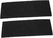 FONDOTIN Charcoal Cat Litter Pans Pad 2pcs Replacement Deodorizer Filters for Cat Litter Box