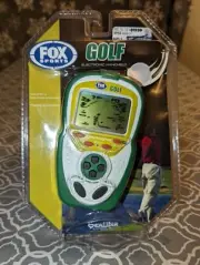 GOLF Electronic Handheld Pocket Game FOX SPORTS Travel Size Excalibur 18 Holes