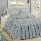 Primrose Grande Bedspread Set Sterling Blue