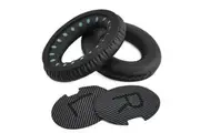 Black Replacement Ear Pads Cushions for Bose QuietComfort 35 QC35 I II Headphone