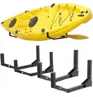 Kayak Storage Hooks Hangers, Adjustable Kayak Garage Storage Rack Wall Mount ...