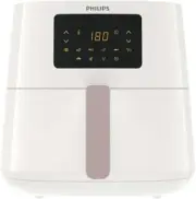 Air Fryer 6.2L 2000W Rapid Air Tech, 1.2Kg Capacity, White HD9270/21"