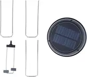 Solar Fountain, Solar Powered Water Agitator, 5V 0.5W Solar Panel Wiggler with Bracket for Bird Baths Garden Pond Decoration