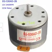 New Spindle Motor EG-530AD-2B DC 12V CCW Capstan Motor Tape Deck Recorder Audio