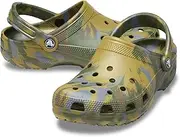 [Crocs] Unisex-Adult Classic Marbled Tie-dye Clog