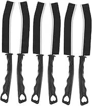 Generic 6pcs Crevice Cleaning Brushes for Windows Grout Tile Gap Cleaning Tool for Hard to Reach Corners Bathroom Kitchen Resistant to Deformation Built