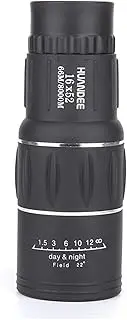 Portable Monocular Telescope Day and Night 16x52 Monocular Telescope High Power 16X Monocular Telescope Monoculars 16 x 52, Black