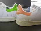 Stan Smith white Kermit Miss Piggy Muppets sneakers trainers 10.5 NIB new