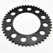 Wivplex Aluminium Motorcycle Rear Sprocket Gear, for, for BMW, 650 Xchallenge Xcountry 2007-2008 7075-T6 520 47T Motorcycle Rear Sprocket(Army Green)