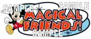 Disney World Disneyland Magical Friends Mickey & Gang Scrapbook Die Cut Piece