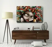 Abstract Art Graffiti Stretched Canvas Print Framed Wall Hanging Home Decor A394