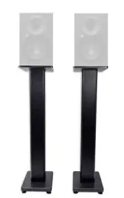 (2) Rockville 36” Studio Monitor Speaker Stands For Mackie XR624 Monitors