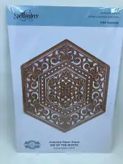 Spellbinders Die of the Month Nov 2019 Amazing Paper Grace -Winter Solstice